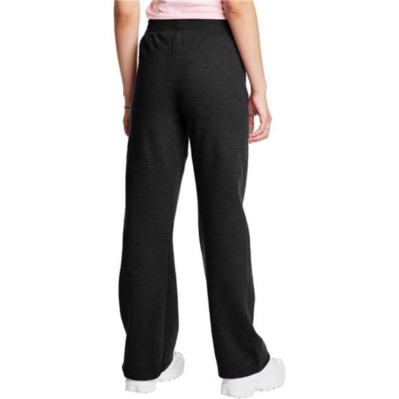 NEW Women’s EcoSmart Fleece Petite Sweatpants, Open Bottom Sweatpants, Petite - Picture 4 of 6